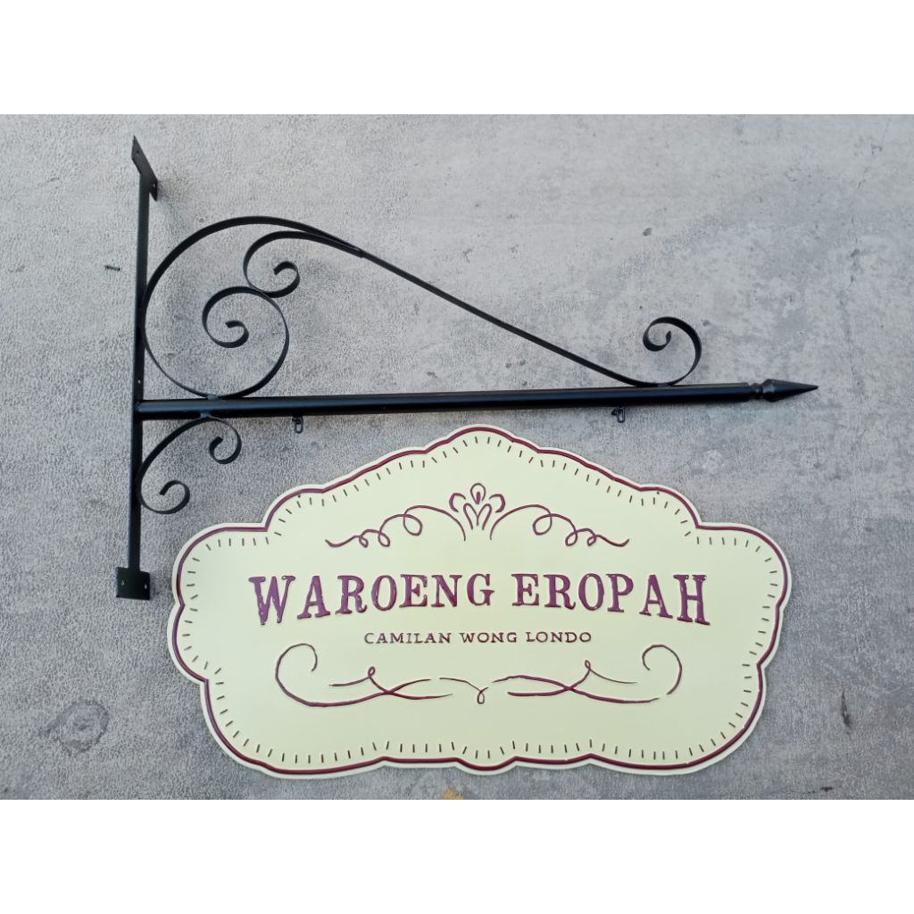 

plank papan nama tempat usaha, gedung, kantor huruf cetak emboss timbul