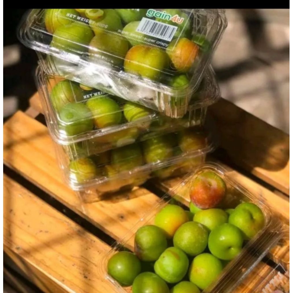 

plem hijau fresh netto @ pack