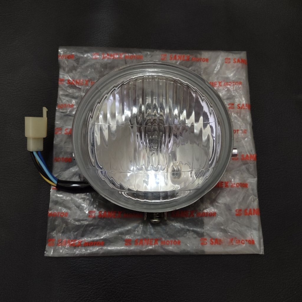 lampu depan headlamp headlight reflektor sanex venus QJ50 original