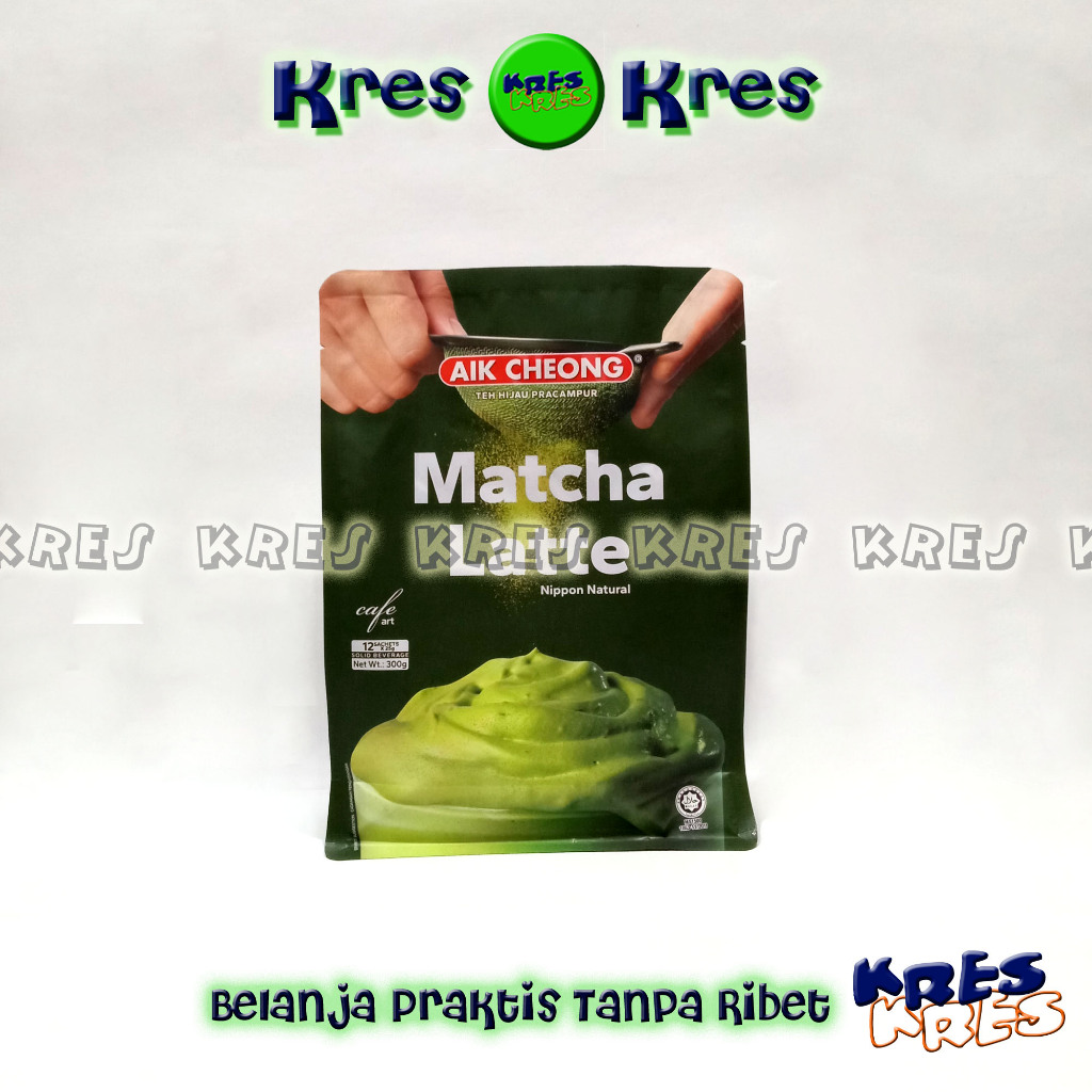 

AIK CHEONG MATHCA LATTE Green Tea Cafe Art