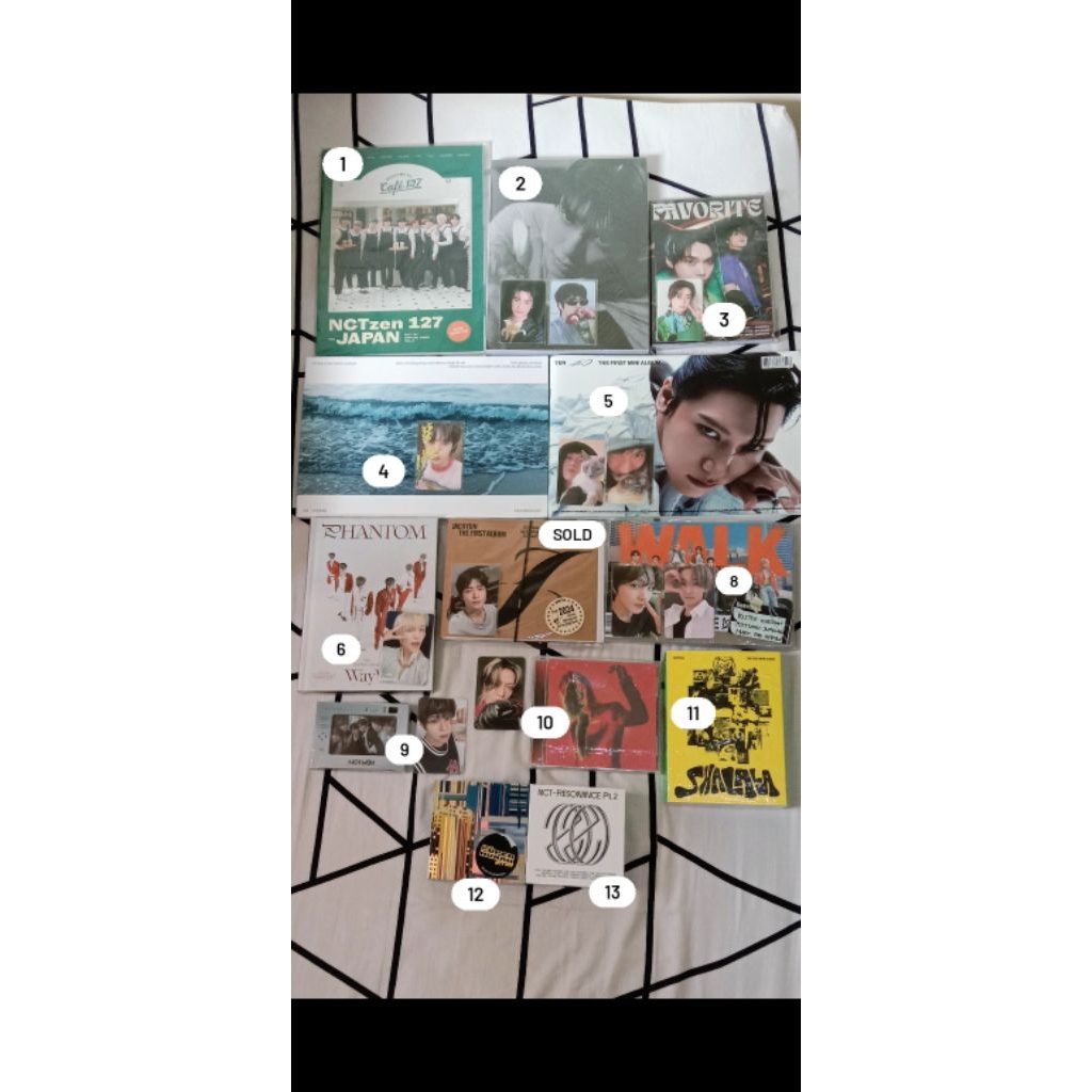 [Ready Stock] Album unsealed taeyong shalala archive doyoung dear youth foam yuta depth jewel jaehyu