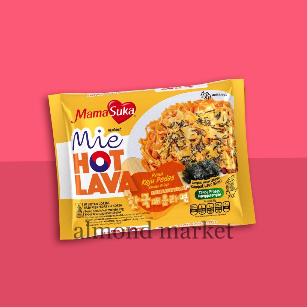 

Mie Hot Lava Keju Pedas 89 Gr