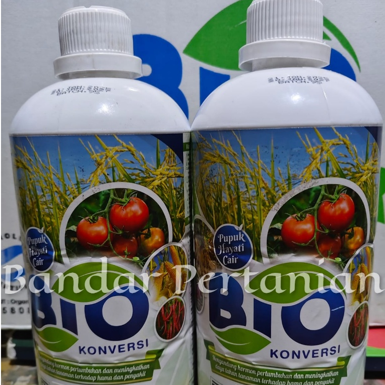Pupuk Organik Cair BIO Konversi – Mengandung Mikroba Aktif & Hormon Tumbuhan – 1 Liter