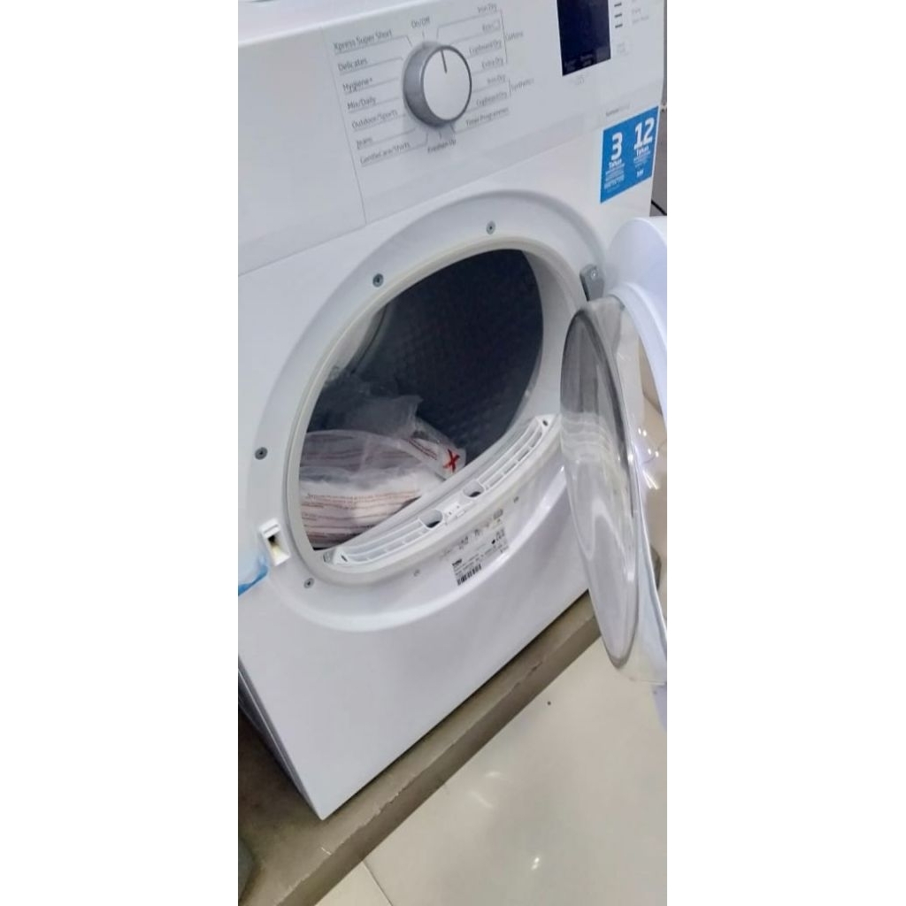 Mesin Pengering Merk Beko kapasitas 8 kg sudah konversi gas LPG