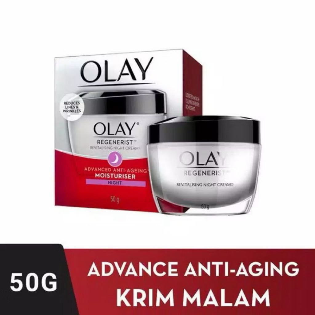 Olay Regenerist Advance anti Ageing Cream 50g Cream Malam Olay Regenerist Revitalising