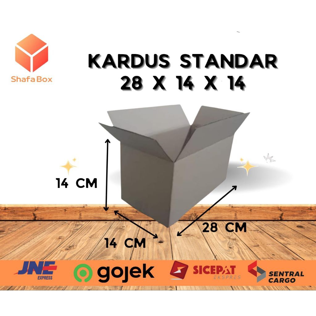 

Kardus Standar Box 28x14x14CM Kardus Packing
