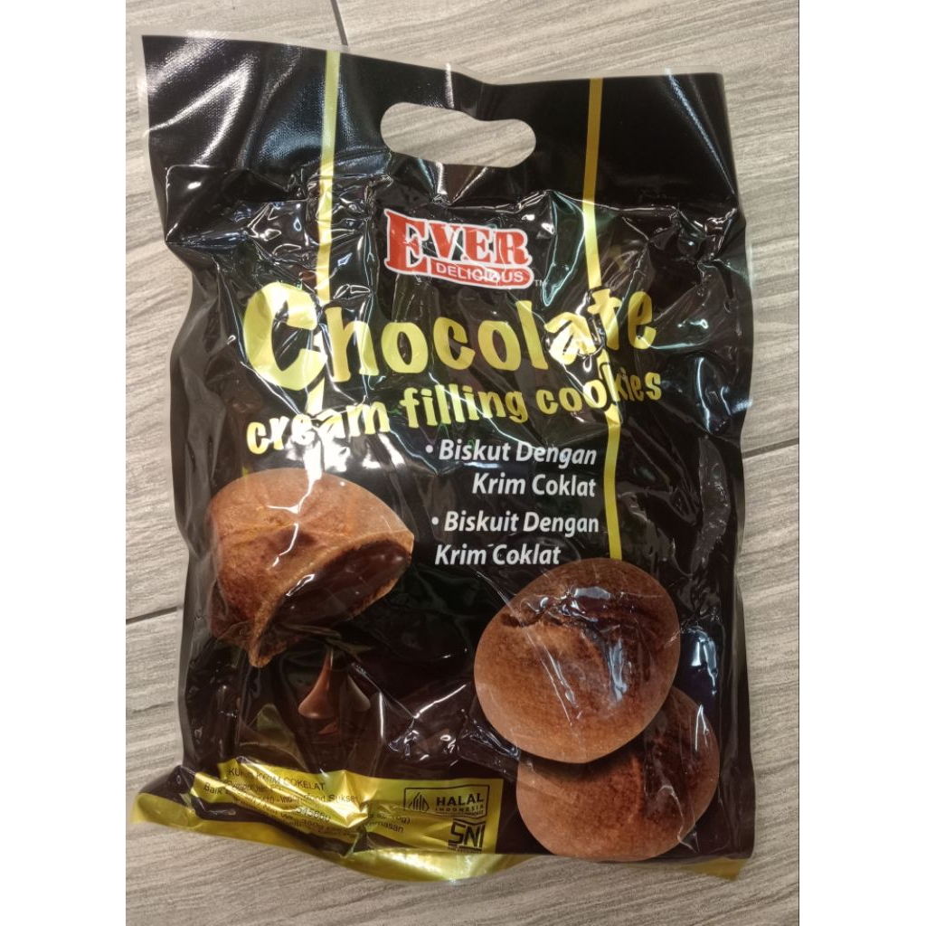 

Ever Delicious Chocolate Cream Filling Cookies Isi 35