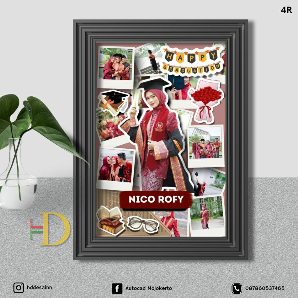 

Scrapframe 4R//Scrapframe//Gift Wisuda//Kado Ulang Tahun//Kado Wisuda//Kado Cewek