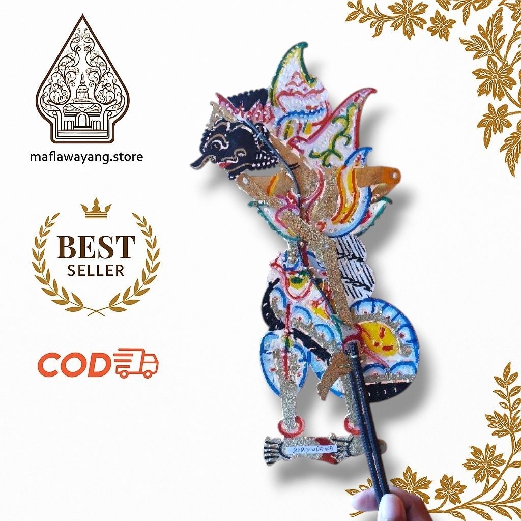 wayang kulit kulit sapi tebal tokoh Duryudana