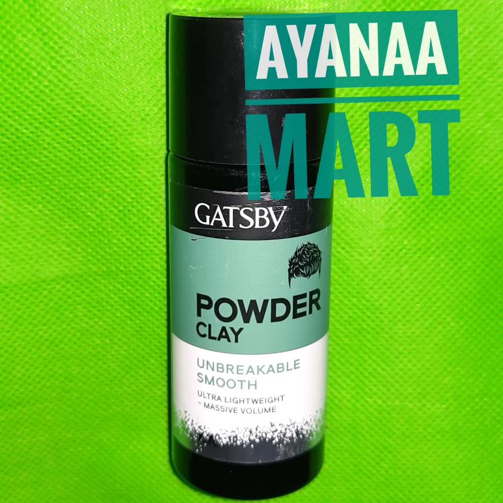 GATSBY Powder Clay Unbreakable Smooth 20g / Gatsby Powder