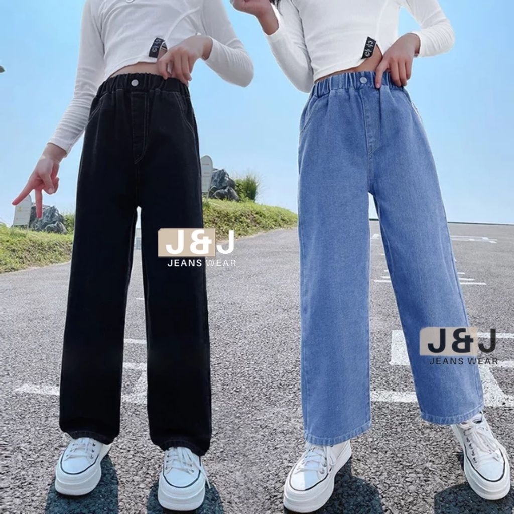 kulot jeans anak cewek kekinian celana panjang anak perempuan