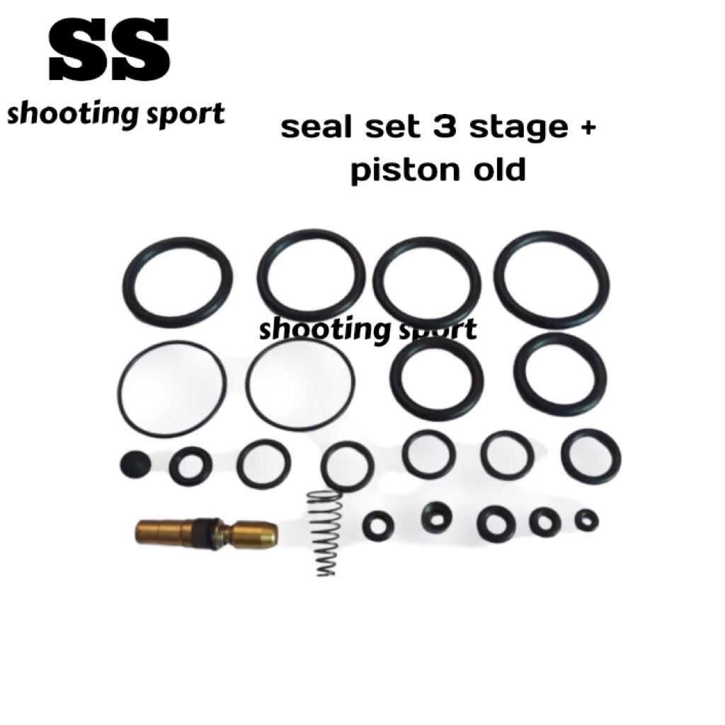 SEAL SETT + PISTON POMPA PCP, SEAL SETT POMPA CINA, AGH, SNIPER, BARACUDA, DLL