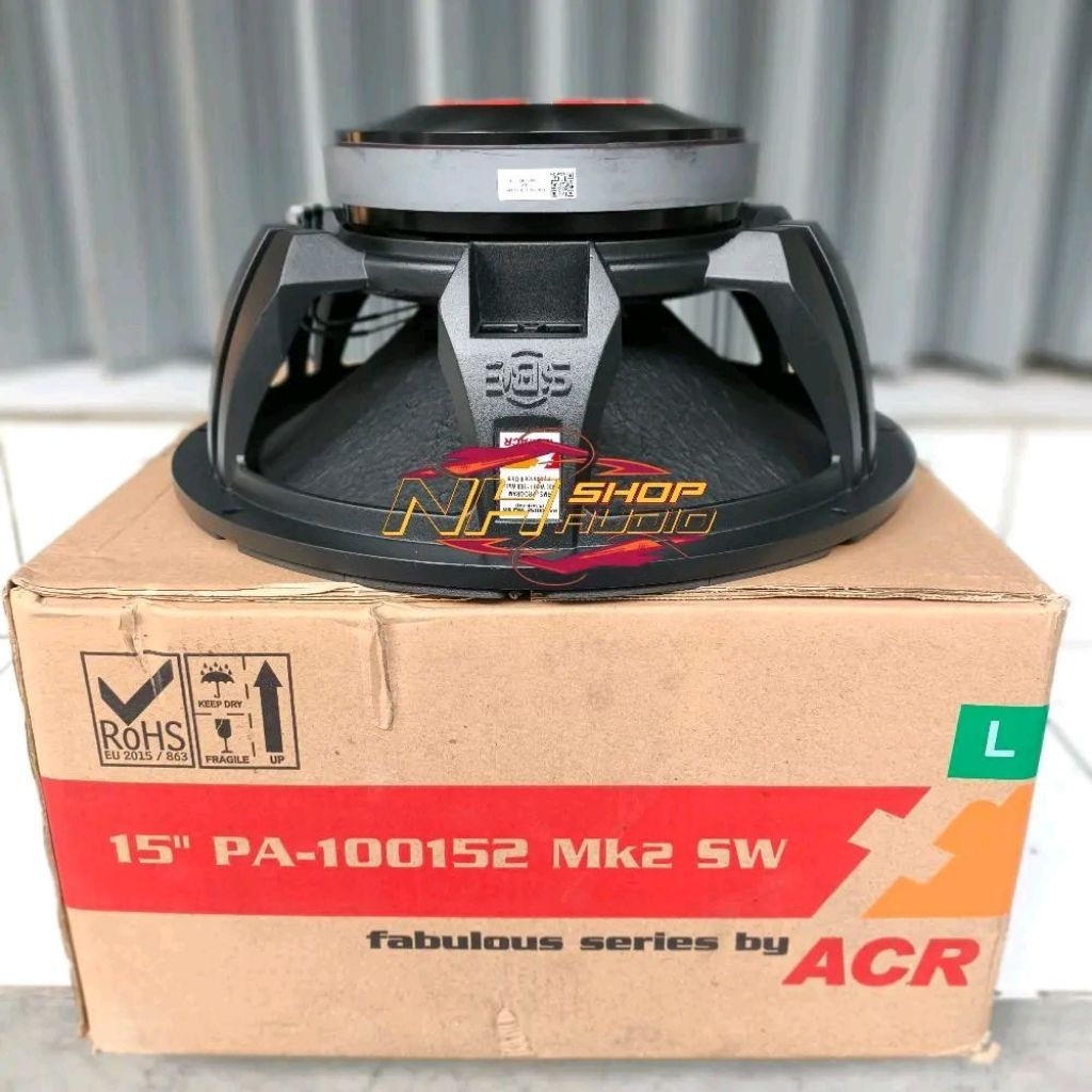 Speaker ACR Fabulous PA 100152 MK2 SW 15 inchi Subwoofer Original PA-100152 15in 900 Watt RMS Maxx 1
