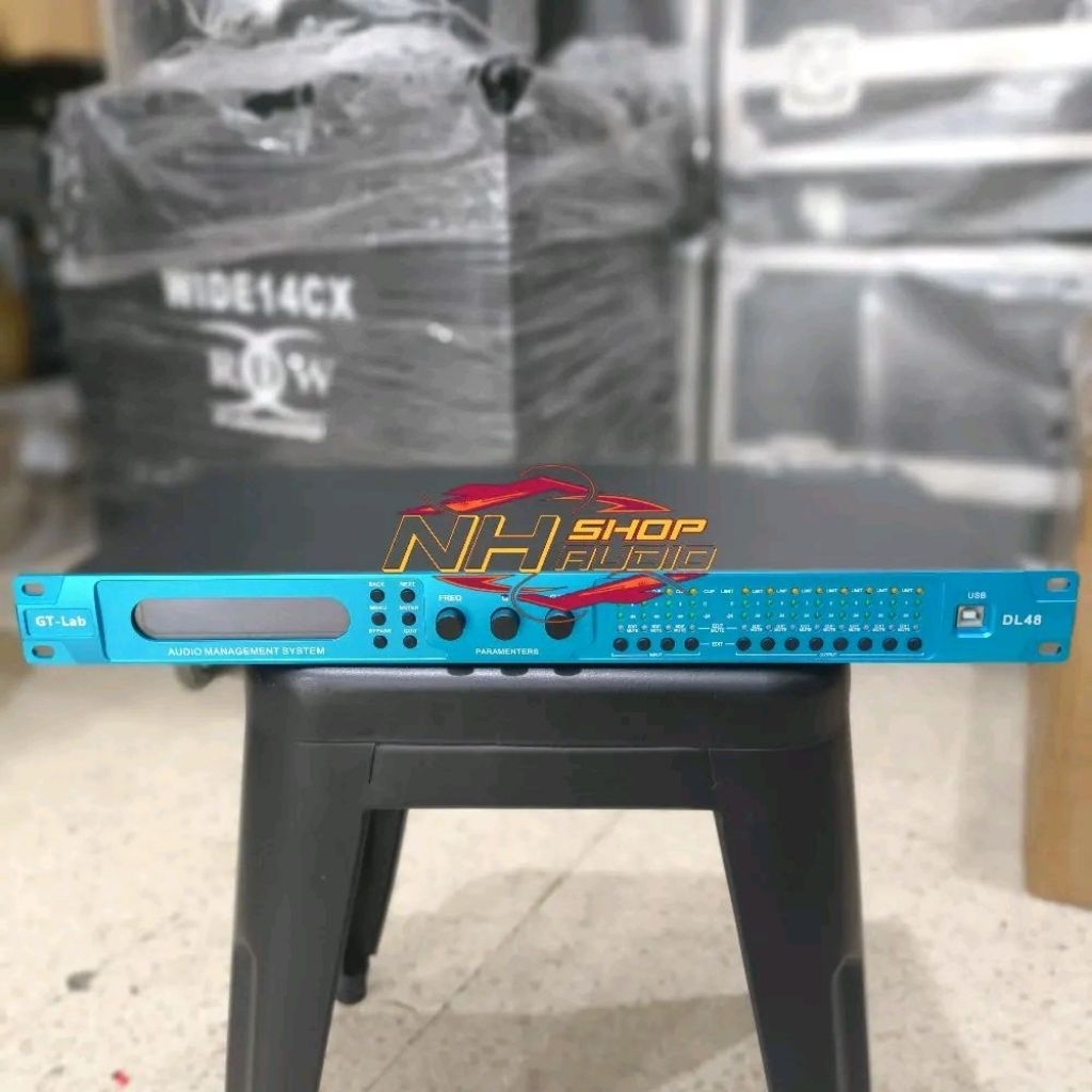 DLMS GTLAB DL48 DL 48 by Rdw 4in 8output Digital Audio Processor DLMS Management Speakers RDW Dl48 D