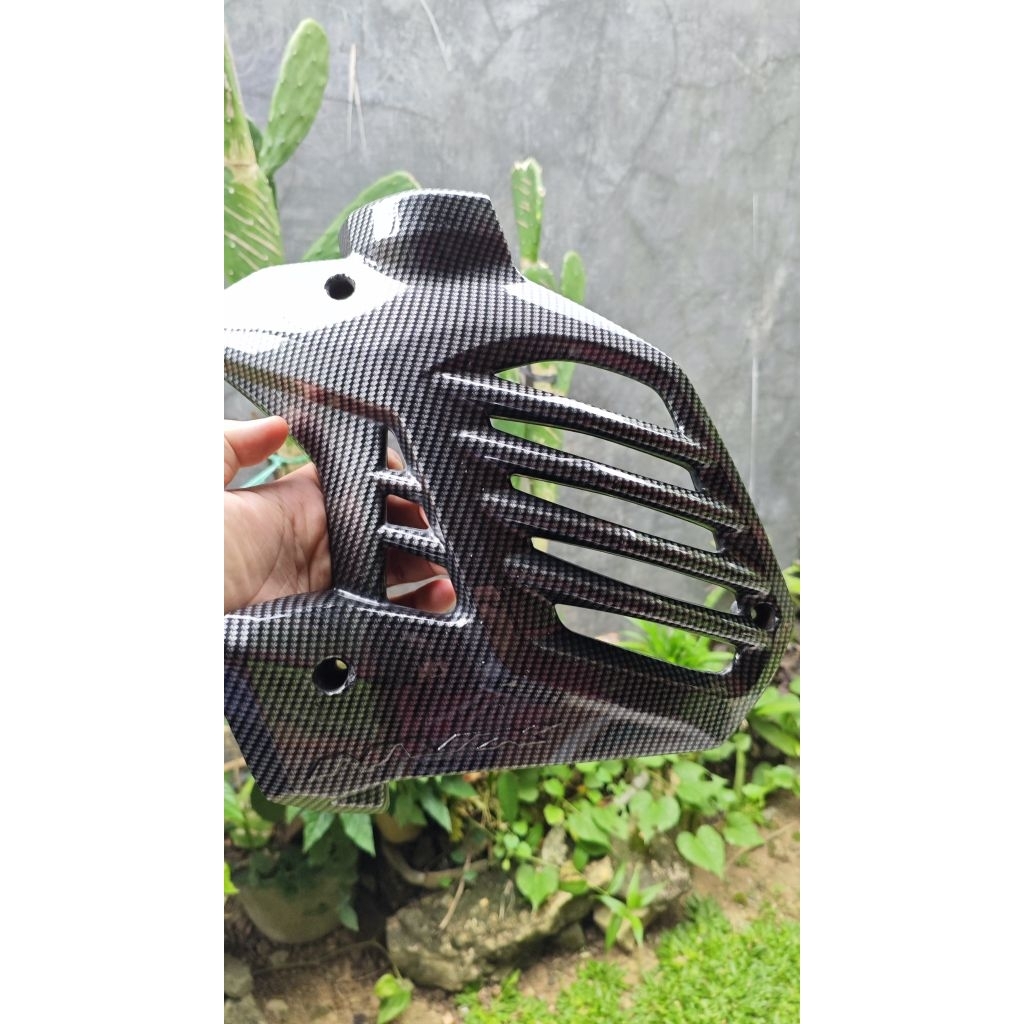 Cover radiator Aerox 155 Nmax 155 Carbon nemo