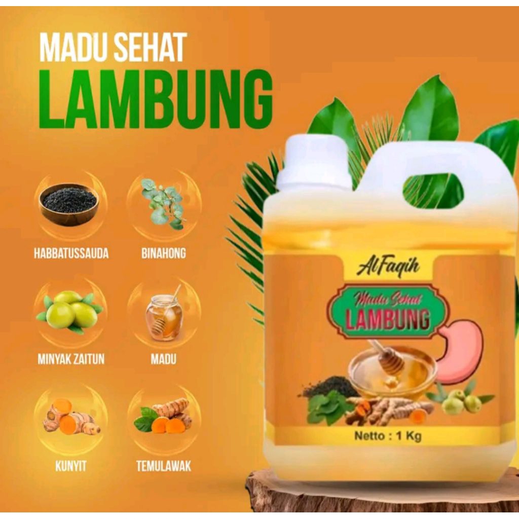 

Madu Lambung Al Faqih 1Kg - Madu Sehat Lambung gerd