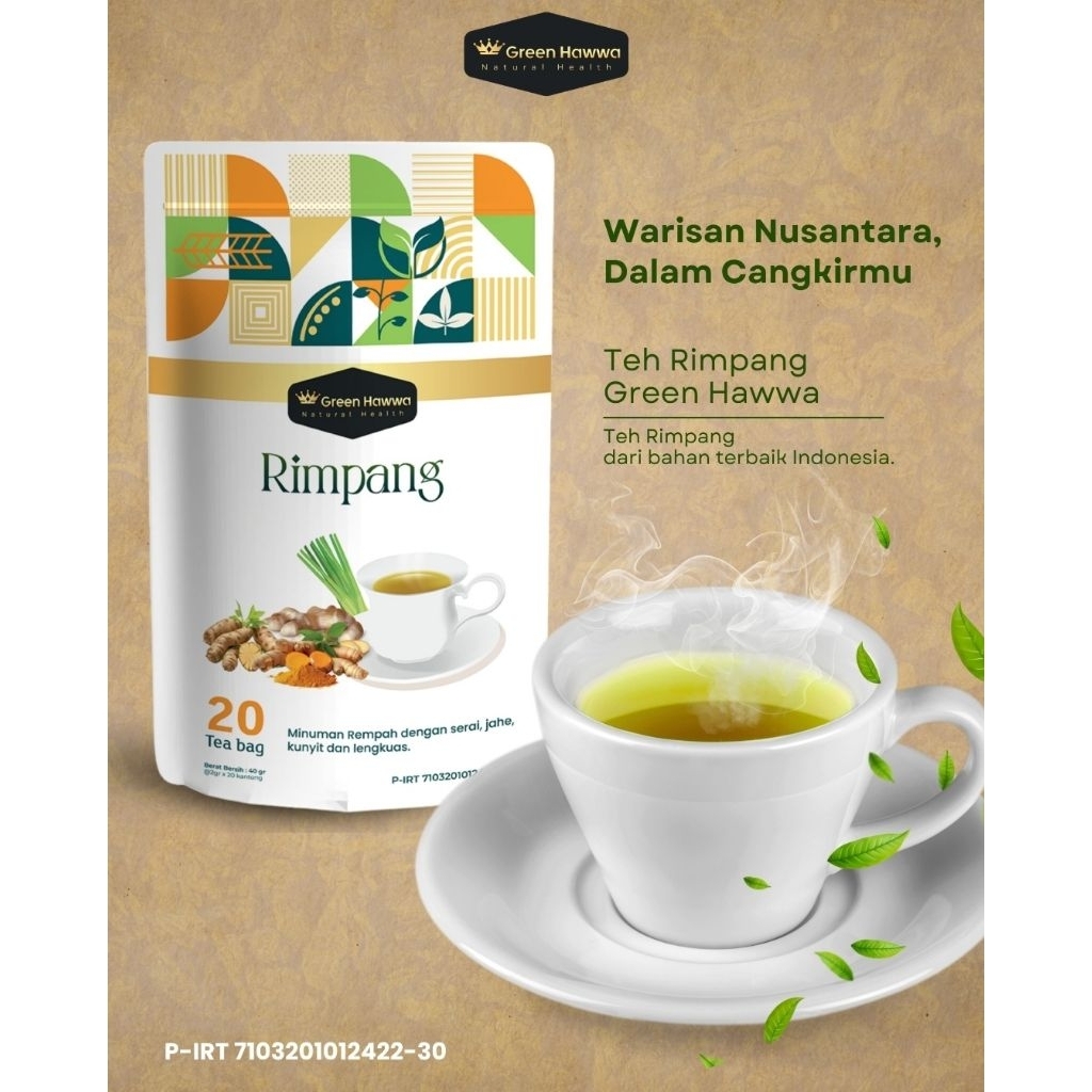 

Teh Rimpang Celup Resep Dr zaidul Akbar pelangsing alami detox tubuh atasi asam lambung masalah pencernaan maag kesemutan kebas badan pegal pegal menurunkan berat badan
