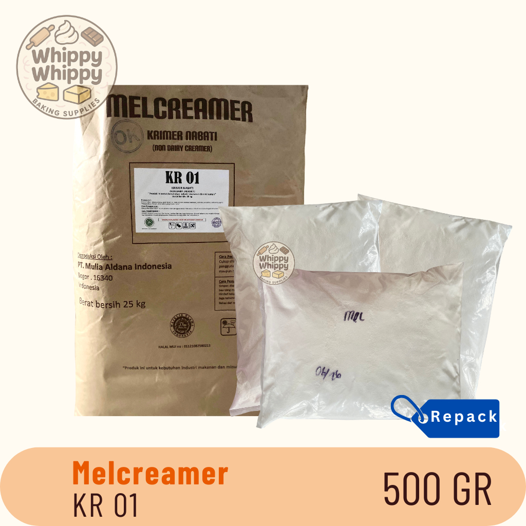 

Melcreamer 500 GR / Krimer Nabati / Krimer Non dairy / Melkrimer / creamer
