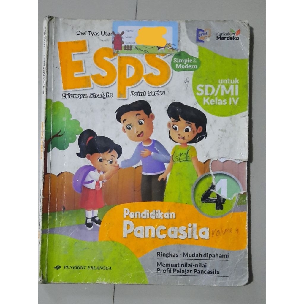 

ESPS kurikulum merdeka bahasa indonesia, matematika, ipas, pancasila