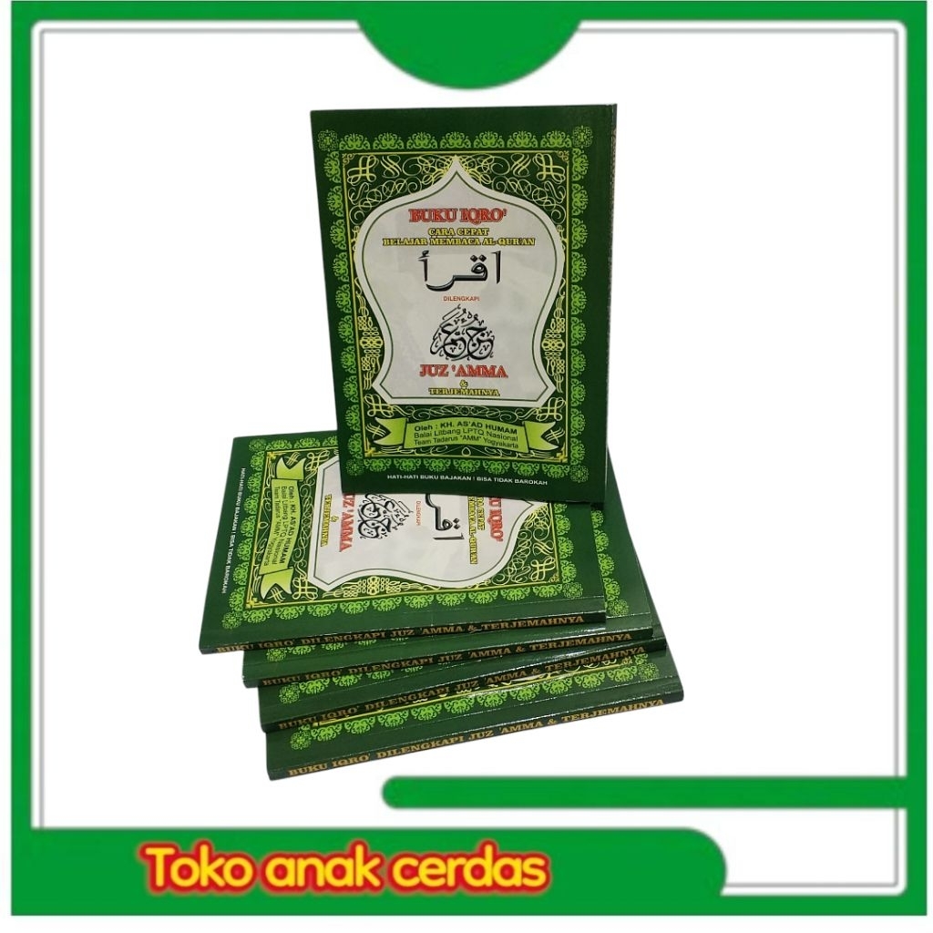 Buku iqro paket 10 buku harga Grosir