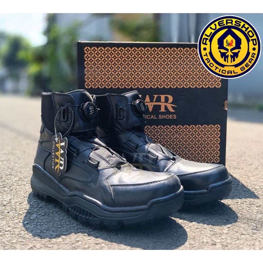 Sepatu Tactical Mid Midtrack WR Tali Putar Model Boa 007 Alvershop_TG