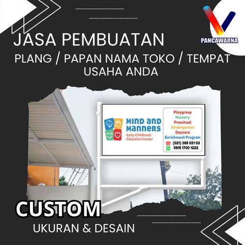 BILLBOARD - PLANG - PAPAN NAMA TOKO | CUSTOM Besi