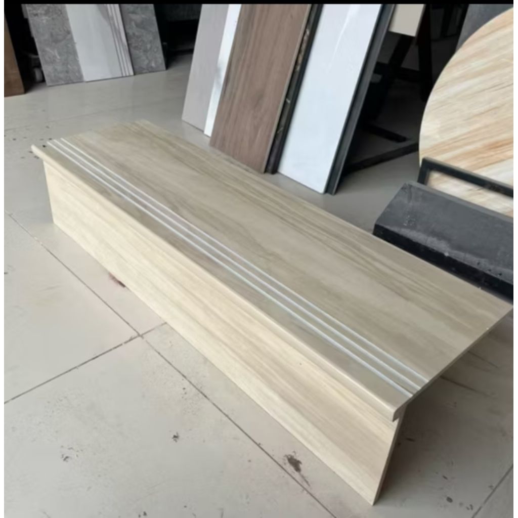 GRANIT PIJAKAN TANGGA 30X120 20X120 DOUBEL BEVEL STEPNOSING