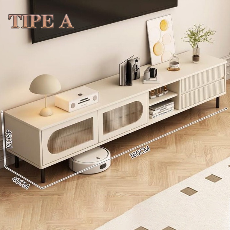 Meja TV Minimalis Rak TV 180cm TV Serbaguna Minimalis Jumbol cbl