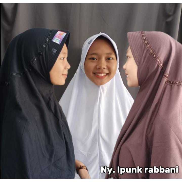 hijab instan HIJAB SERUT ANAK SEKOLAH UK SMP/MTS HEMI *EL-RAHMA