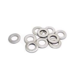 Ring Plat M08 Putih Tebal (10 Pcs)