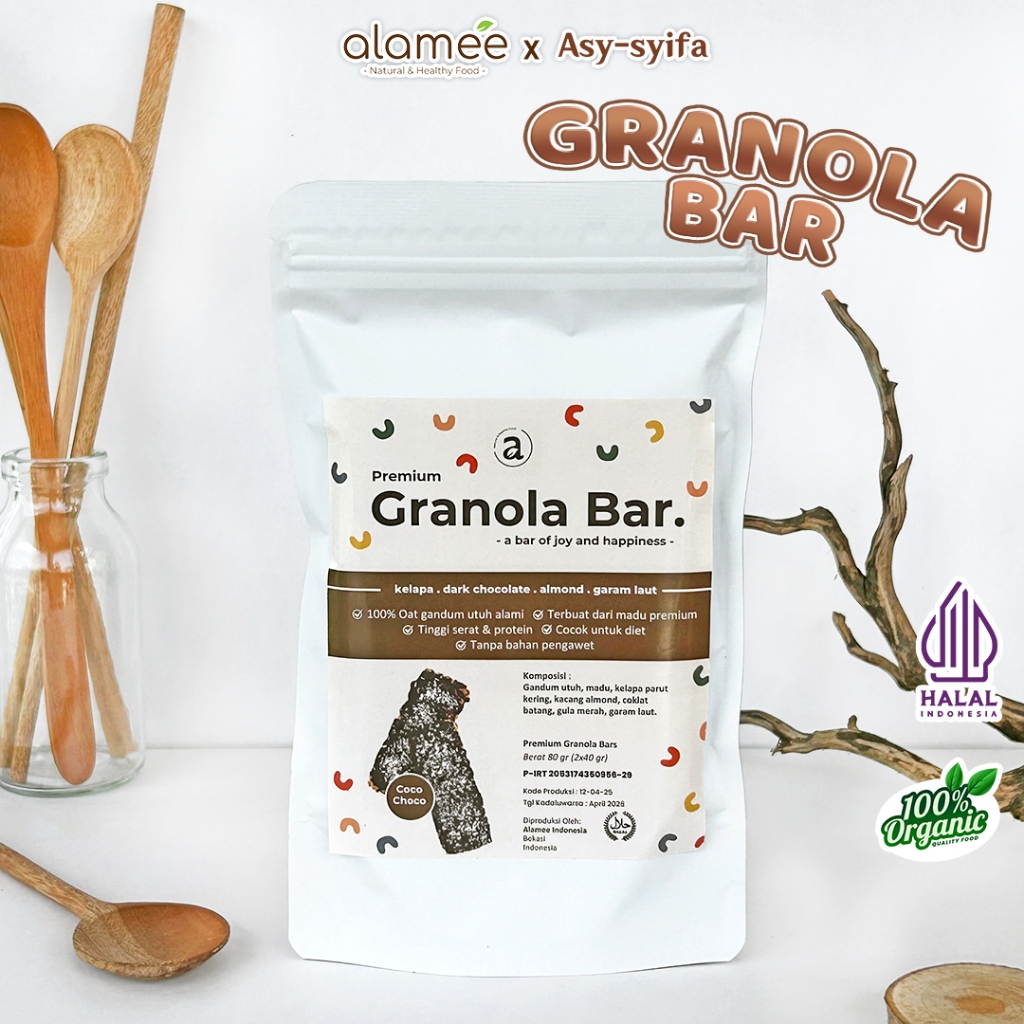 

Granola Bites Bar Coco Choco Snack Cookies Kukis Kue Makanan Bayi Balita Sehat
