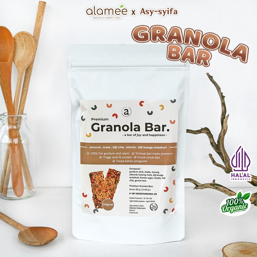 

Granola Bites Bar Original Snack Sehat Makanan Anak Bayi Dan Balita Kue Kering Cookie Cookies