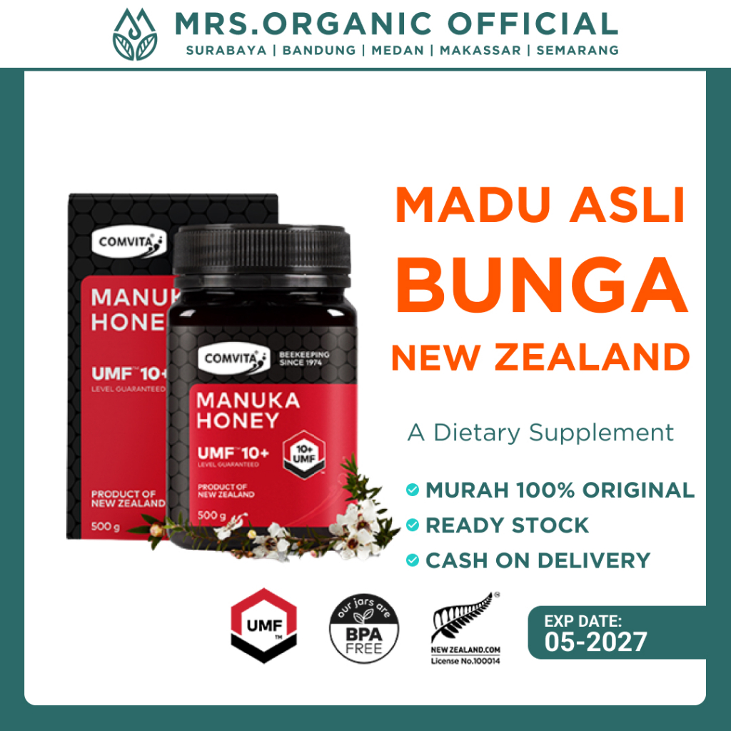 

Madu Comvita Manuka Honey UMF 10+ 500 g