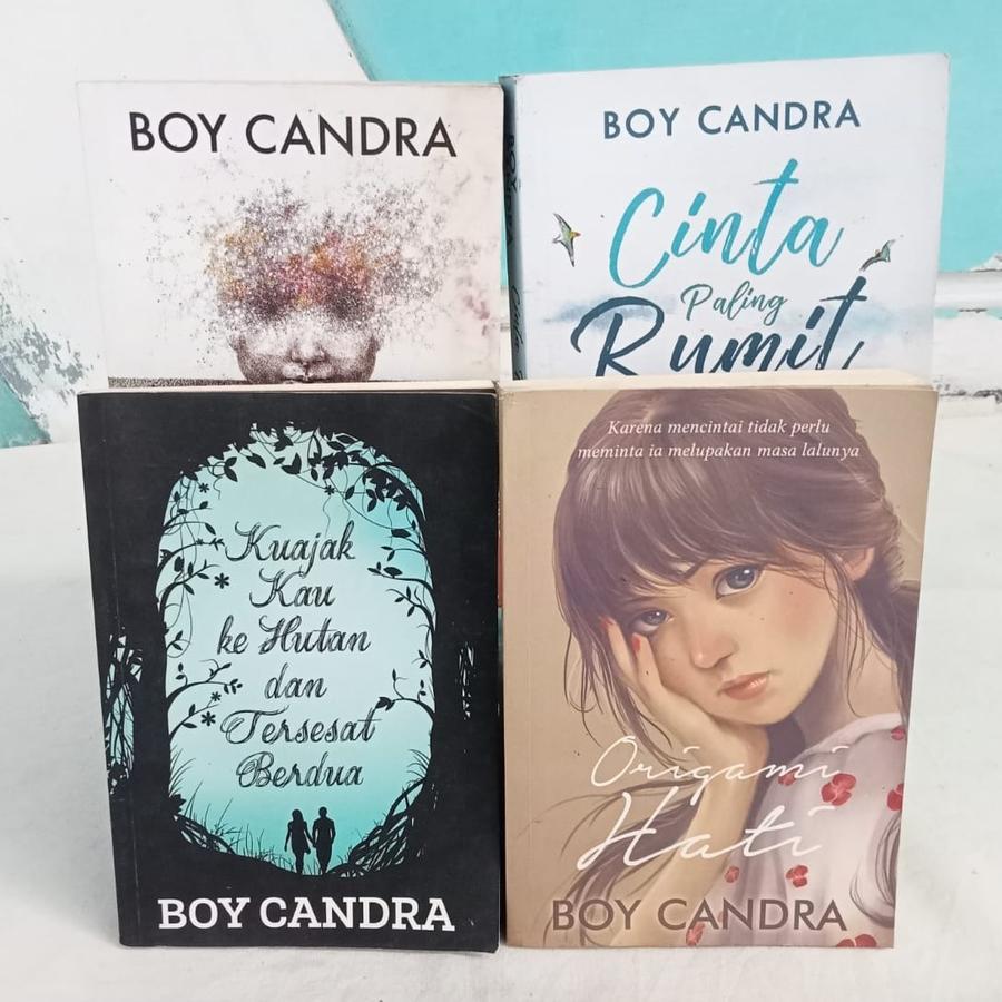 Novel Karya Boy Candra (Original Preloved)