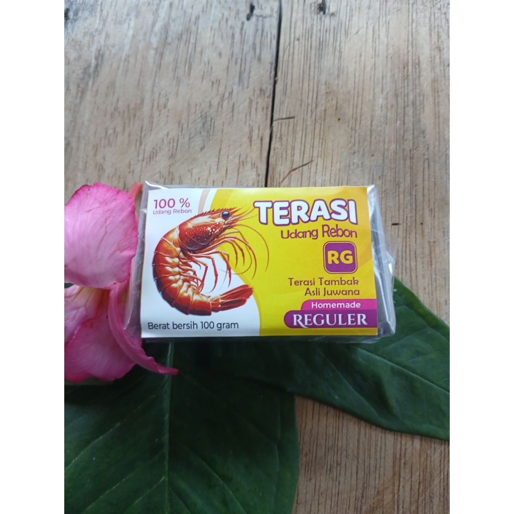 

TERASI UDANG REBON ASLI JUWANA 100G