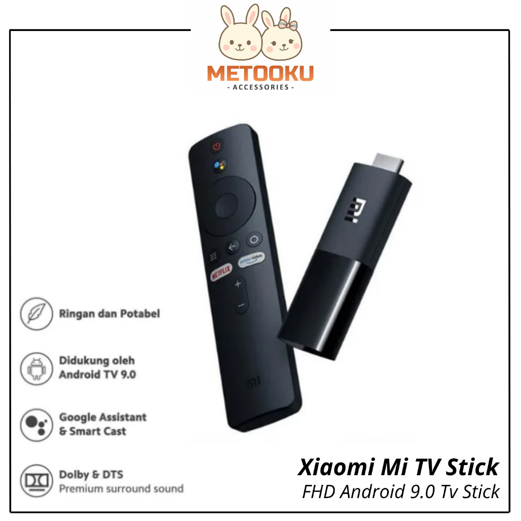 Xiaomi Mi TV Stick FHD 1080P Android 9.0 Full HD Android TV Stick Receiver
