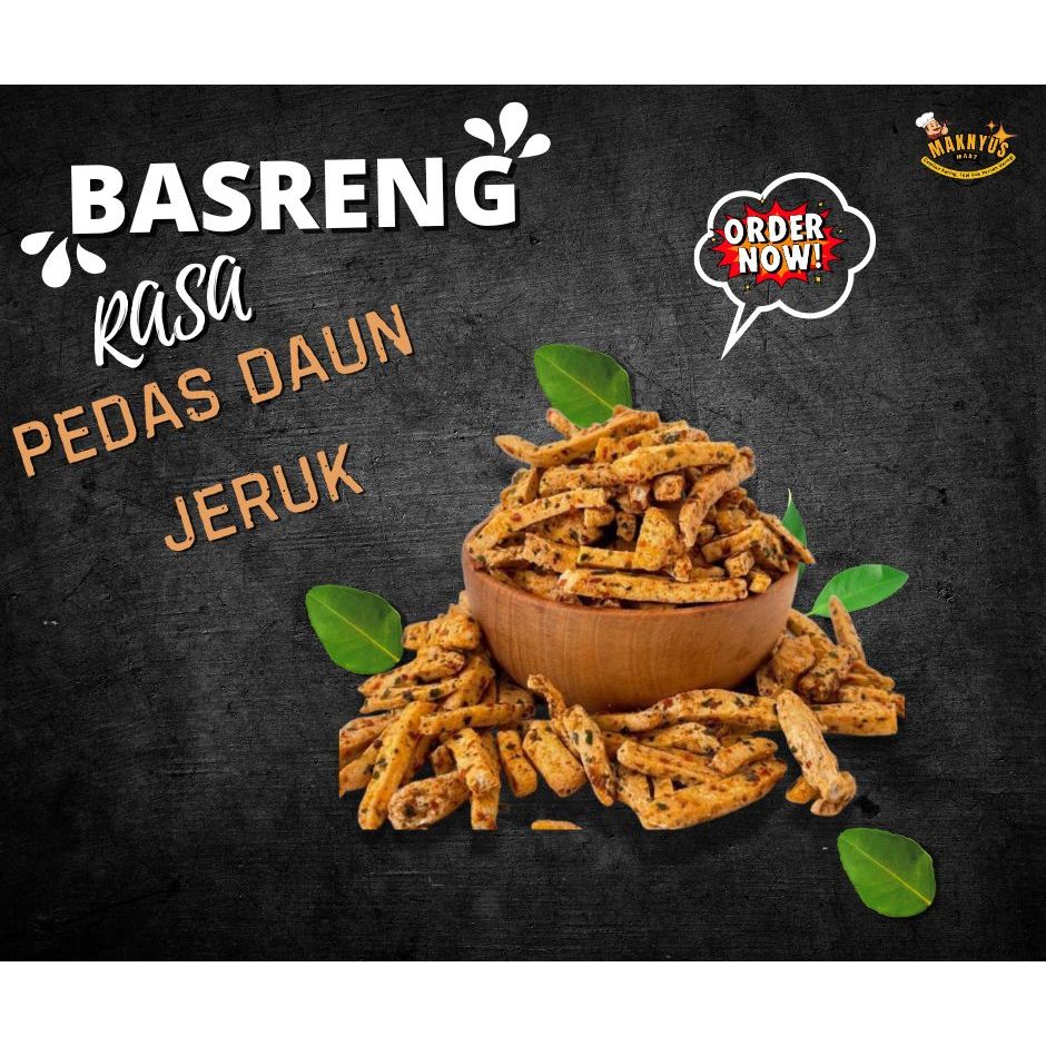 

Basreng Crispy 1KG - 250GR Pedas Daun Jeruk Dan Gurih Original - Snacks Makanan Ringan - Food