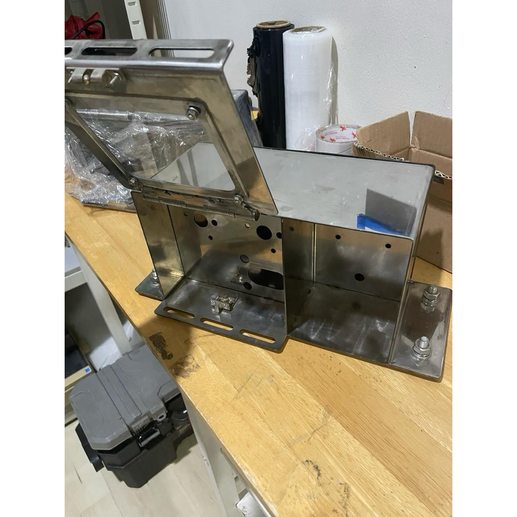 LOTO BOX 4 SYSTEM STAINLESS STEEL