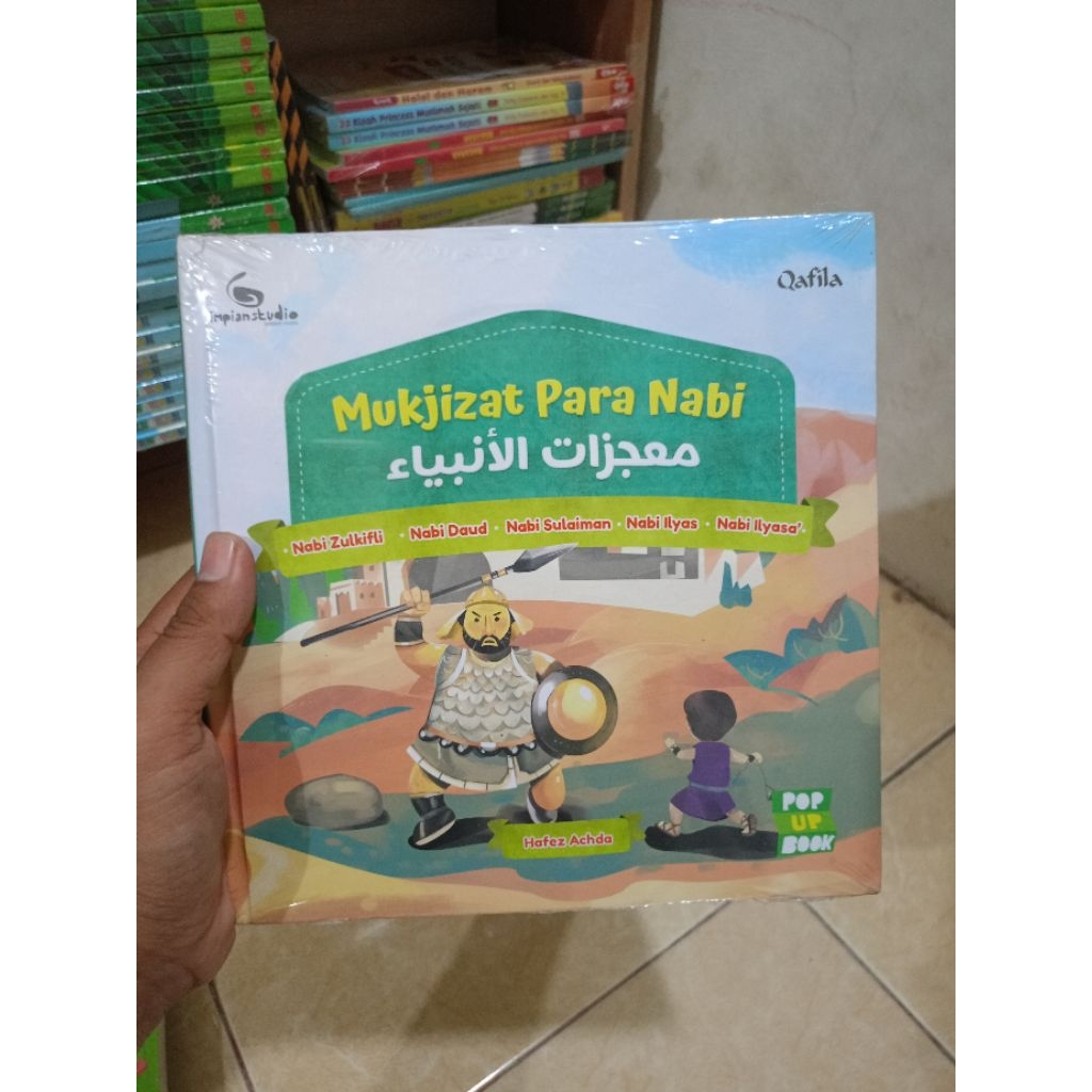 POP UP BOOK MUKJIZAT PARA NABI - Buku anak promo