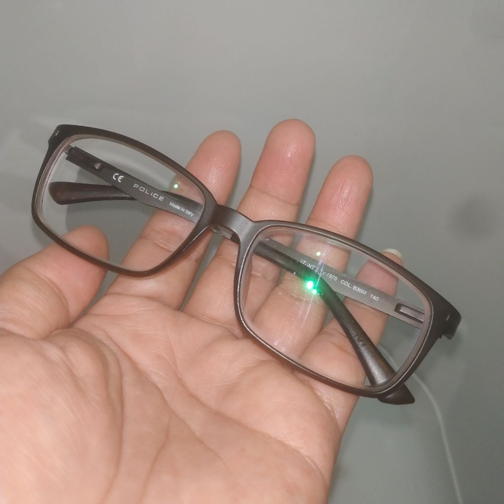 frame kacamata police ori