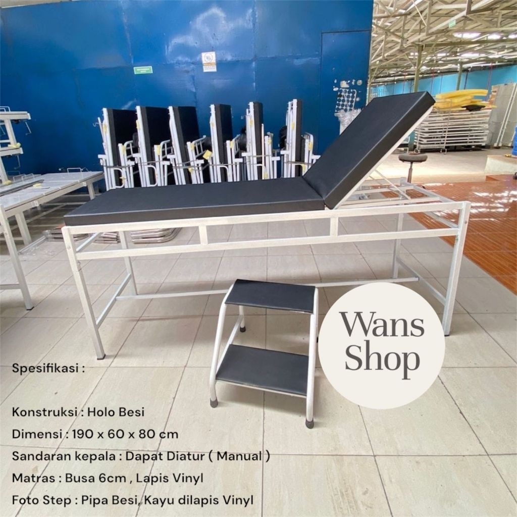 Bed periksa pasien / Bed uks