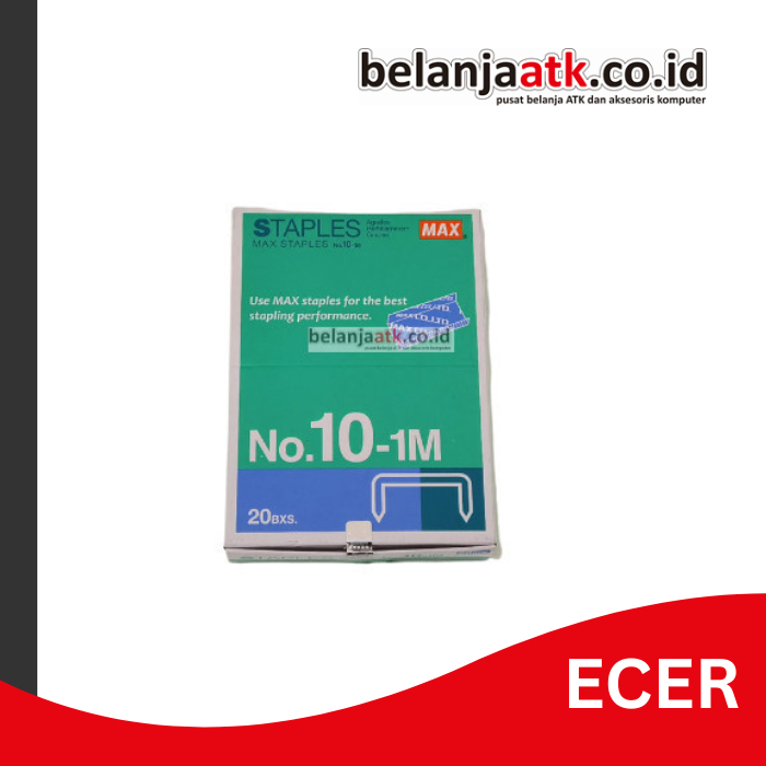 

[ECER] Isi Staples Sedang Max No. 10 (Refill/Isi Ulang)