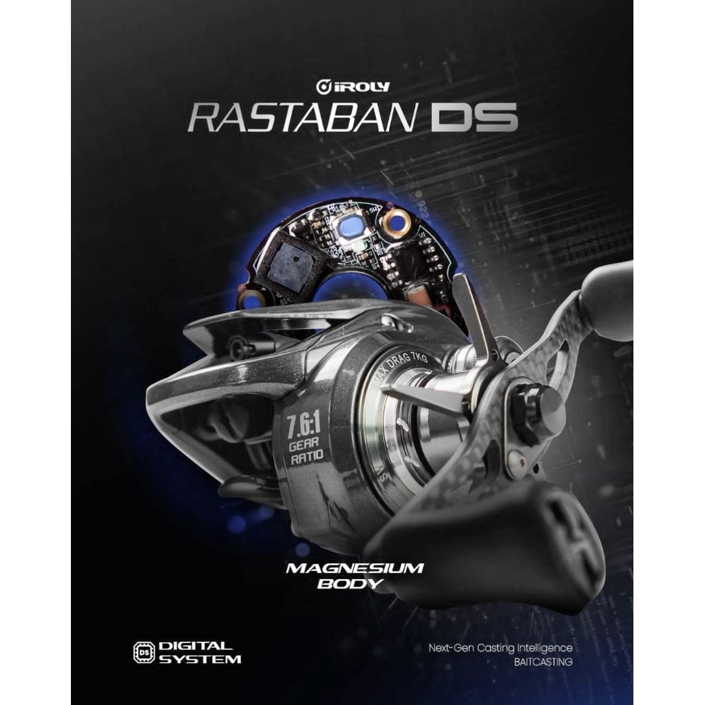 REEL BC IROLY RASTABAN DS 200 (DIGITAL SYSTEM) Ratio 7.6:1 BUNYI ZING - Sound Clicker