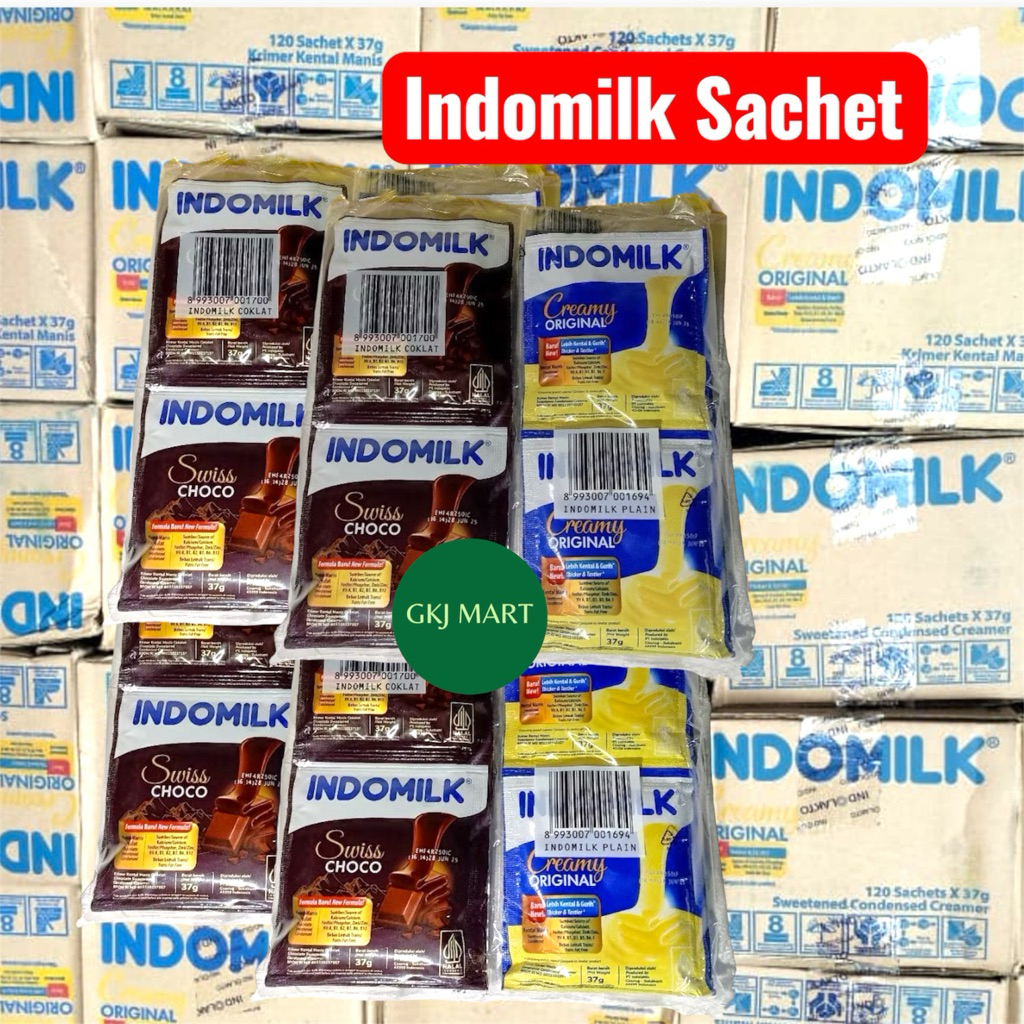 

( Karton ) PROMO Indomilk Sachet isi 120sachet x 37gr