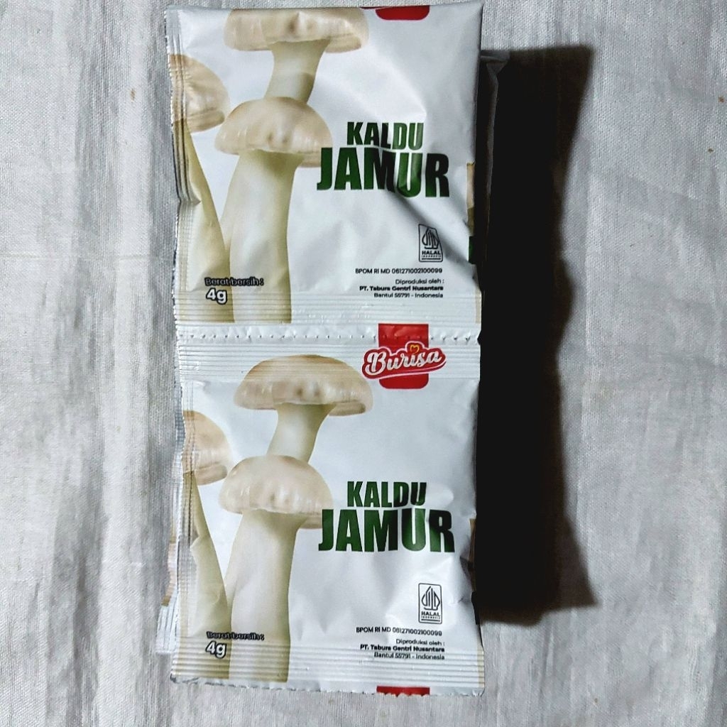 

[BELI BANYAK LEBIH HEMAT] 1 RENTENG BURISA KALDU JAMUR KEMASAN 4g