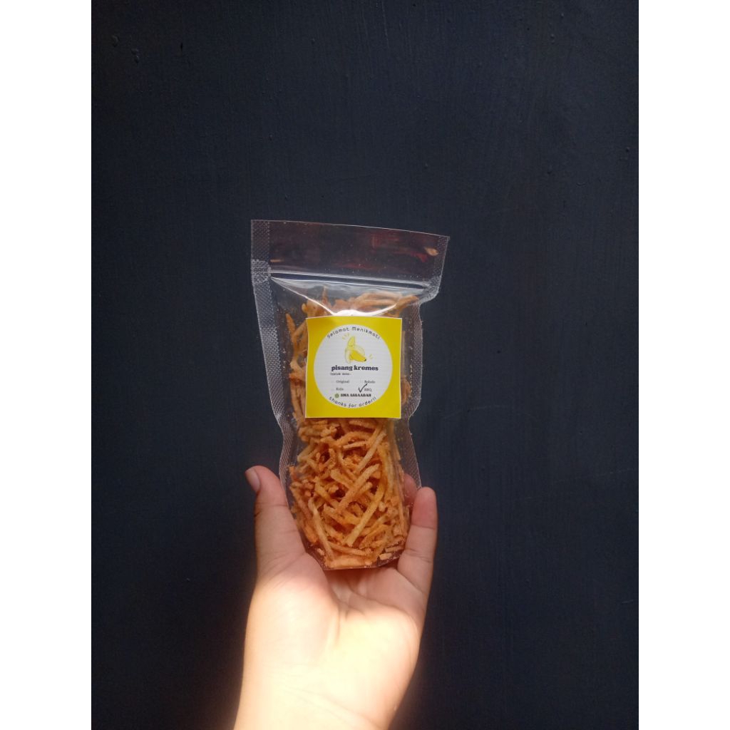 

Pisang Kremesss || 250 gr | Cemilan murah, enak, dijamin nagihhh