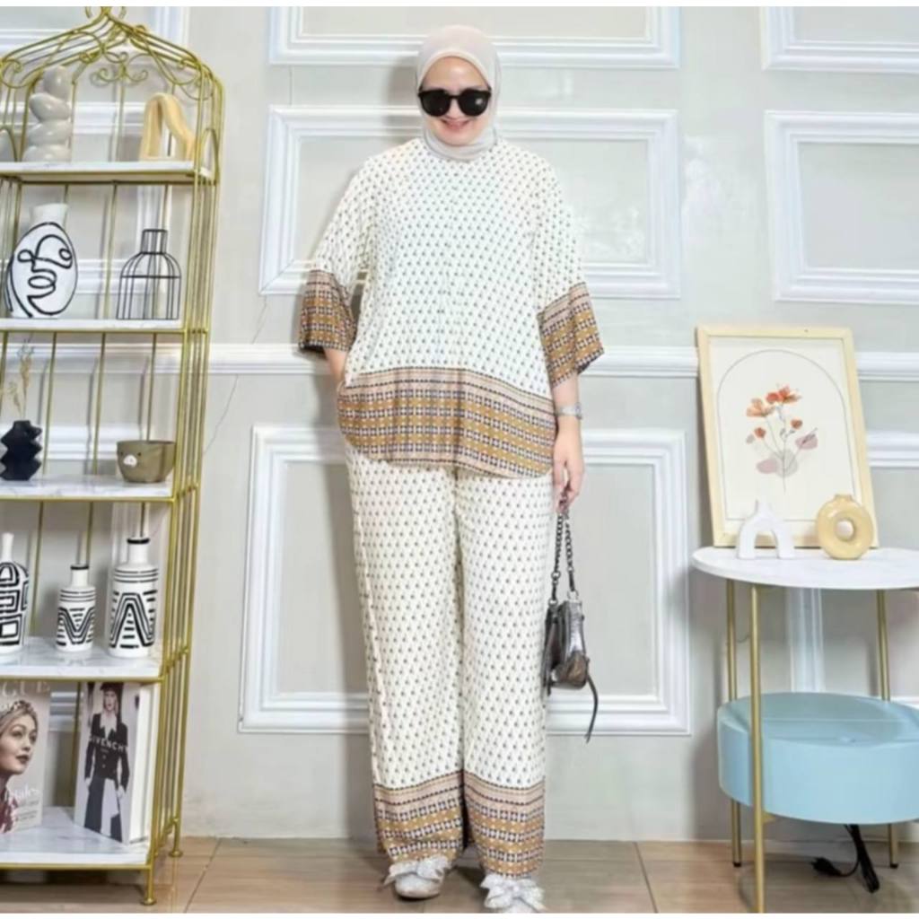 SETELAN WANITA BAHAN RAYON SUPER DINGIN 