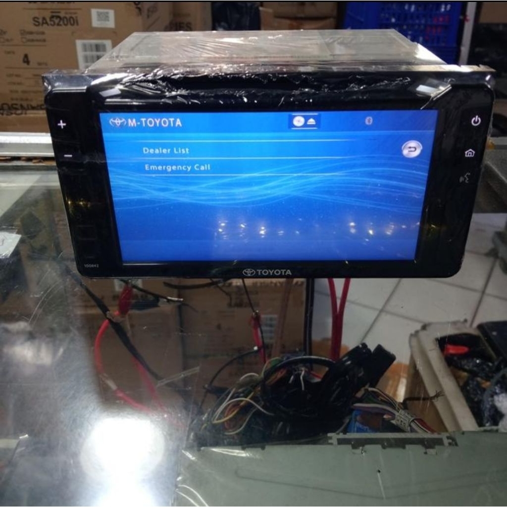 HEAD UNIT ORIGINAL TOYOTA AVANZA 2017-2019