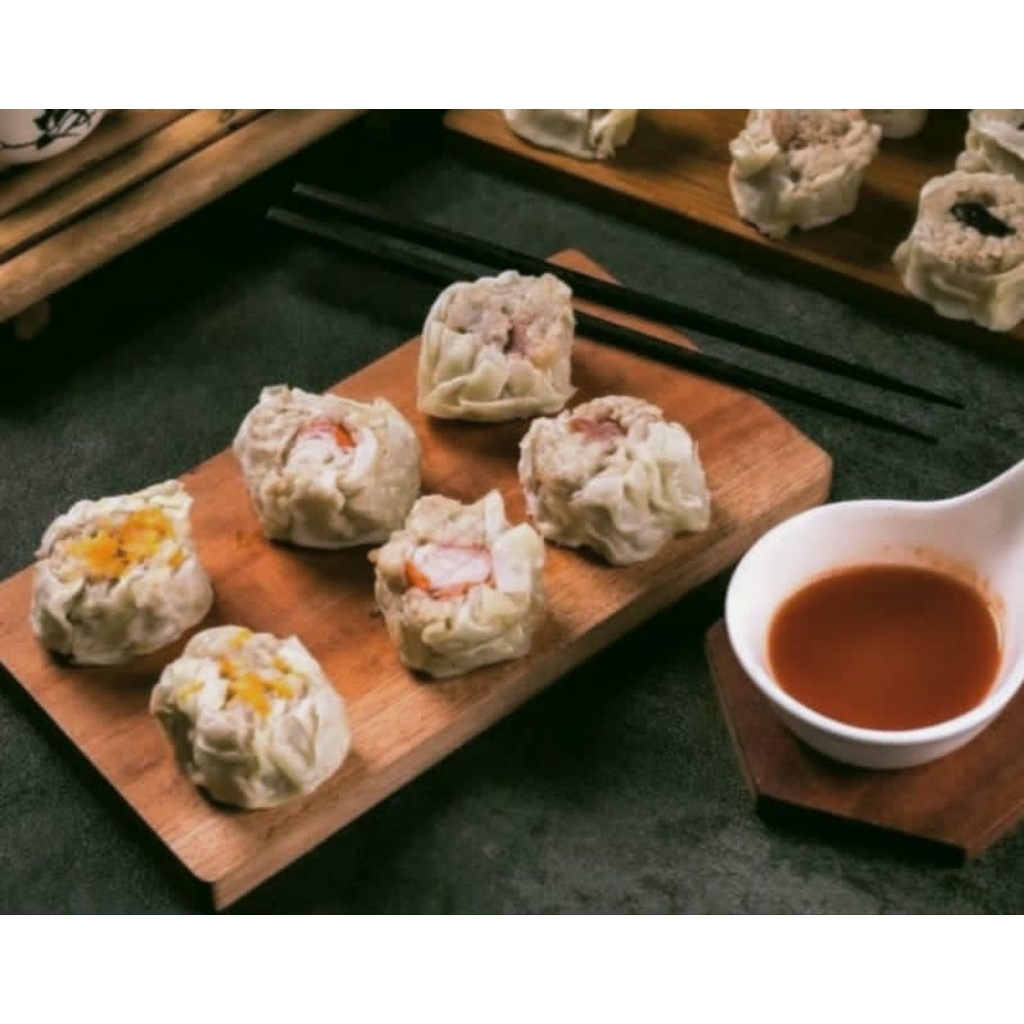 

Dimsum Ayam Premium Mix Topping isi 50pcs