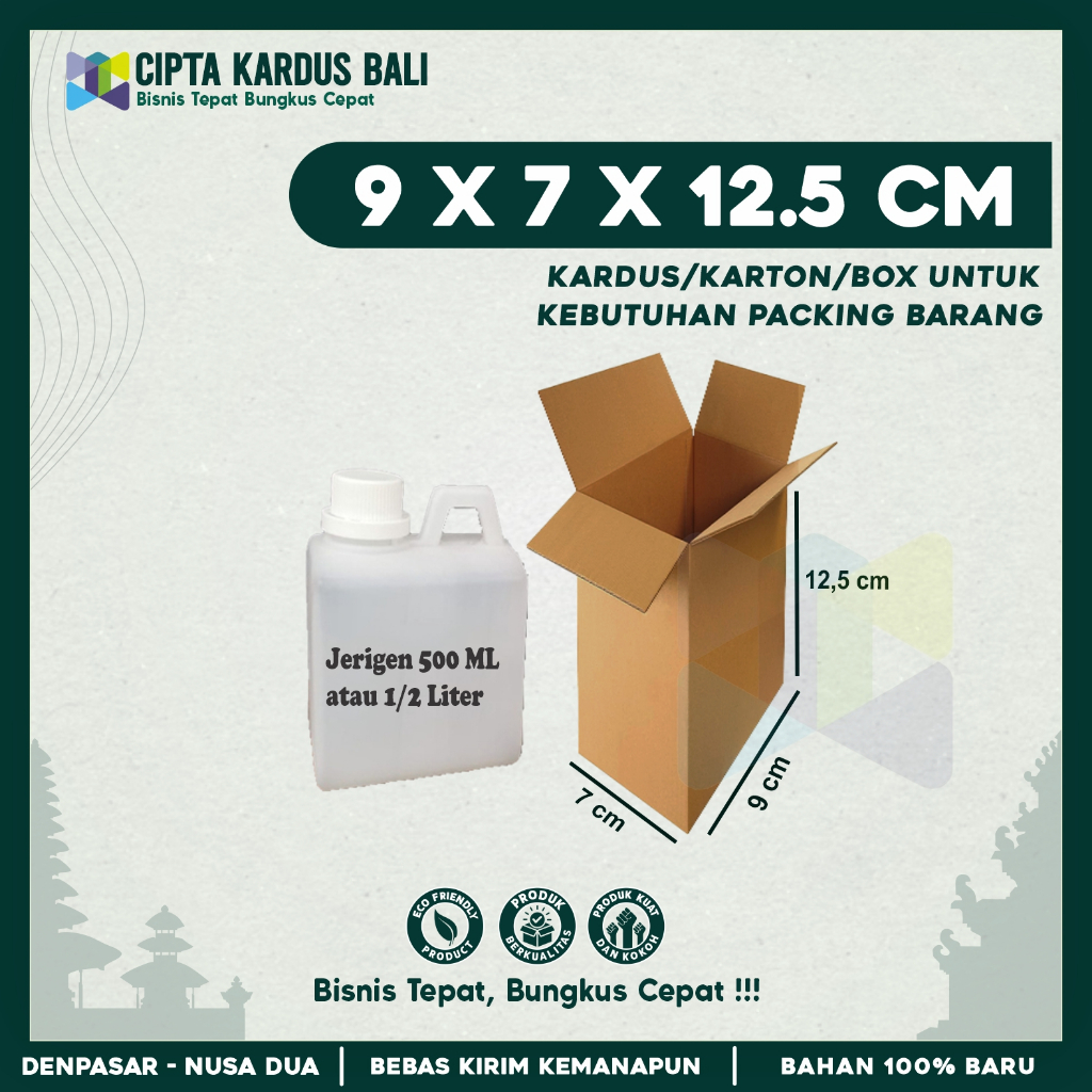 

Kardus Packing 9x7x12.5 | Box packing | Karton Packing